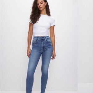 Good American High Rise Blue Jeans